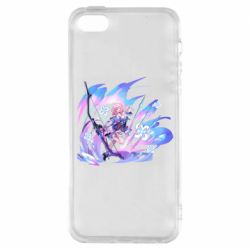 Чехол из раздела Honkai Star Rail March 7th для Apple iPhone 5S - FATLINE Чехол из раздела Honkai Star Rail March 7th для Apple iPhone 5S