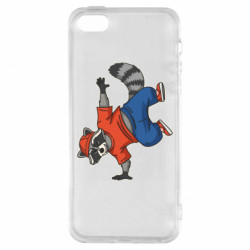 Чехол из раздела Hip Hop Енот фристайлер брейкдансер для Apple iPhone 5S