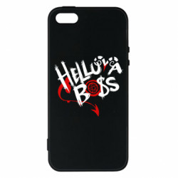 Чехол из раздела Отель Хазбин Адский босс Лого для Apple iPhone 5S