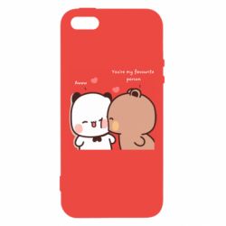 Чехол из раздела Любовь Мишки любовь для Apple iPhone 5S - FATLINE Чехол из раздела Любовь Мишки любовь для Apple iPhone 5S