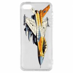 Чехол из раздела ShelganenOK Истребитель ф-16 для Apple iPhone 5 - FATLINE Чехол из раздела ShelganenOK Истребитель ф-16 для Apple iPhone 5