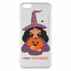 Чехол из раздела Авторские принты Happy Halloween! Девушка Ведьма для Apple iPhone 6 Plus/6S Plus - FATLINE Чехол из раздела Авторские принты Happy Halloween! Девушка Ведьма для Apple iPhone 6 Plus/6S Plus