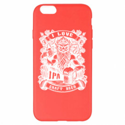 Чехол из раздела Меми солов'їною I love craft beer для Apple iPhone 6 Plus/6S Plus - FATLINE Чехол из раздела Меми солов'їною I love craft beer для Apple iPhone 6 Plus/6S Plus