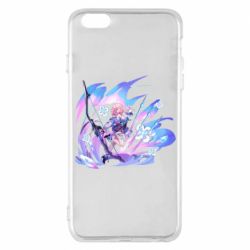 Чехол из раздела Honkai Star Rail March 7th для Apple iPhone 6 Plus/6S Plus - FATLINE Чехол из раздела Honkai Star Rail March 7th для Apple iPhone 6 Plus/6S Plus