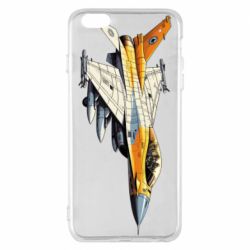 Чехол из раздела ShelganenOK Истребитель ф-16 для Apple iPhone 6 Plus/6S Plus - FATLINE Чехол из раздела ShelganenOK Истребитель ф-16 для Apple iPhone 6 Plus/6S Plus