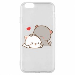 Чехол из раздела Кот Кот целует кошку для Apple iPhone 6S - FATLINE Чехол из раздела Кот Кот целует кошку для Apple iPhone 6S