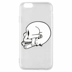 Чехол из раздела Черепа Кот с рыбьей костью. Череп для Apple iPhone 6S - FATLINE Чехол из раздела Черепа Кот с рыбьей костью. Череп для Apple iPhone 6S