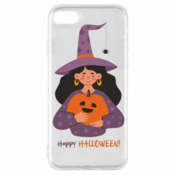 Чехол из раздела Авторские принты Happy Halloween! Девушка Ведьма для Apple iPhone 7 - FATLINE Чехол из раздела Авторские принты Happy Halloween! Девушка Ведьма для Apple iPhone 7