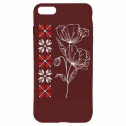 Чехол из раздела Авторские принты Маки. Вишивка. Украина для Apple iPhone 7 - FATLINE Чехол из раздела Авторские принты Маки. Вишивка. Украина для Apple iPhone 7