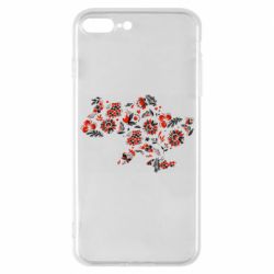Чехол из раздела From Ukraine With Love Узор карты Украины для Apple iPhone 7 Plus