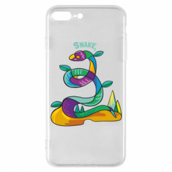 Чехол из раздела Abstract world змея абстрактная разноцветная для Apple iPhone 7 Plus - FATLINE Чехол из раздела Abstract world змея абстрактная разноцветная для Apple iPhone 7 Plus