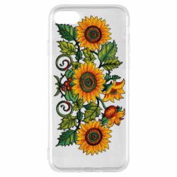 Чехол из раздела ShelganenOK Имитация вышивки подсолнушки для Apple iPhone 8 - FATLINE Чехол из раздела ShelganenOK Имитация вышивки подсолнушки для Apple iPhone 8