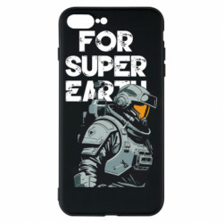 Чехол из раздела Helldivers 2 Helldivers 2 Постер для Apple iPhone 8 Plus - FATLINE Чехол из раздела Helldivers 2 Helldivers 2 Постер для Apple iPhone 8 Plus