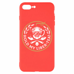 Чехол из раздела Helldivers 2 Hold my liber-tea для Apple iPhone 8 Plus - FATLINE Чехол из раздела Helldivers 2 Hold my liber-tea для Apple iPhone 8 Plus