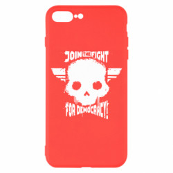 Чехол из раздела Helldivers 2 Join the fight for the democracy! для Apple iPhone 8 Plus - FATLINE Чехол из раздела Helldivers 2 Join the fight for the democracy! для Apple iPhone 8 Plus