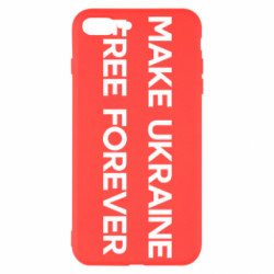 Чехол из раздела Freedom MAKE UKRAINE FREE FOREVER для Apple iPhone 8 Plus