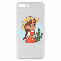 Чехол из раздела Авторские принты Милаха девочка в шляпе для Apple iPhone 8 Plus - FATLINE Чехол из раздела Авторские принты Милаха девочка в шляпе для Apple iPhone 8 Plus