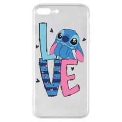 Чохол з розділу Ліло та Стіч Стіч Love для Apple iPhone 8 Plus - FATLINE Чохол з розділу Ліло та Стіч Стіч Love для Apple iPhone 8 Plus