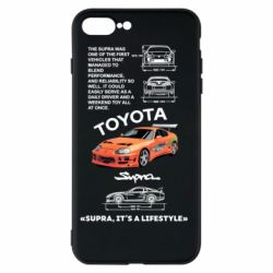 Чохол з розділу Legendary Cars Toyota Supra (1994) для Apple iPhone 8 Plus - FATLINE Чохол з розділу Legendary Cars Toyota Supra (1994) для Apple iPhone 8 Plus