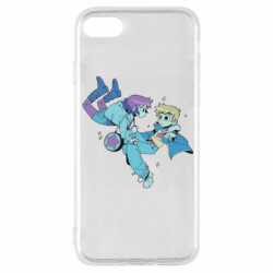 Чехол из раздела Скотт Пилигрим вступает в бой Скотт Пилигрим вместе с Рамоной для Apple iPhone 8