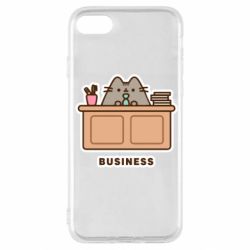 Чохол з розділу Pusheen Pusheen Business для Apple iPhone SE 2020 - FATLINE Чохол з розділу Pusheen Pusheen Business для Apple iPhone SE 2020