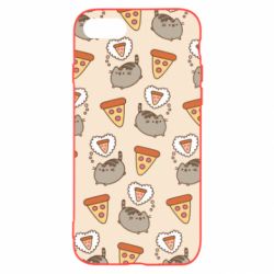 Чохол з розділу Pusheen Pusheen Pizza Lover для Apple iPhone SE 2020 - FATLINE Чохол з розділу Pusheen Pusheen Pizza Lover для Apple iPhone SE 2020