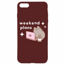 Чохол з розділу Pusheen Pusheen Weekend Plans для Apple iPhone SE 2020 - FATLINE Чохол з розділу Pusheen Pusheen Weekend Plans для Apple iPhone SE 2020