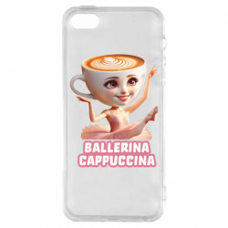 Чехол из раздела Мемы BALLERINA CAPPUCCINA для Apple iPhone SE - FATLINE Чехол из раздела Мемы BALLERINA CAPPUCCINA для Apple iPhone SE