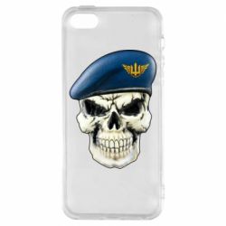 Чехол из раздела Воздушные силы Череп. Воздушные силы Украины для Apple iPhone SE - FATLINE Чехол из раздела Воздушные силы Череп. Воздушные силы Украины для Apple iPhone SE