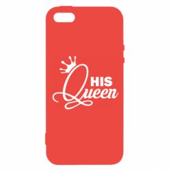 Чехол из раздела Девушке His Queen з короною для Apple iPhone SE - FATLINE Чехол из раздела Девушке His Queen з короною для Apple iPhone SE