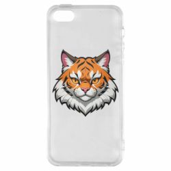 Чехол из раздела Тигр кот тигр портрет для Apple iPhone SE