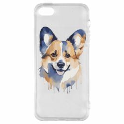 Чохол з розділу Авторські принти Коргі для Apple iPhone SE - FATLINE Чохол з розділу Авторські принти Коргі для Apple iPhone SE