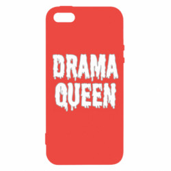 Чехол из раздела Bitch Drama Queen scream для Apple iPhone SE - FATLINE Чехол из раздела Bitch Drama Queen scream для Apple iPhone SE