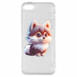 Чехол из раздела Волк Миленький анимешный волк для Apple iPhone SE
