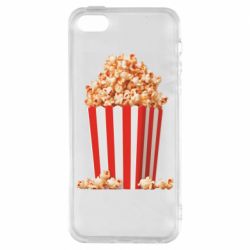 Чехол из раздела ShelganenOK попкорн в стаканчике для Apple iPhone SE - FATLINE Чехол из раздела ShelganenOK попкорн в стаканчике для Apple iPhone SE