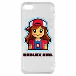 Чехол из раздела Авторские принты Roblox girl art для Apple iPhone SE - FATLINE Чехол из раздела Авторские принты Roblox girl art для Apple iPhone SE