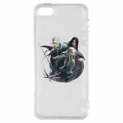 Чехол из раздела Сериал "Ведьмак" The Witcher 3 poster для Apple iPhone SE - FATLINE Чехол из раздела Сериал "Ведьмак" The Witcher 3 poster для Apple iPhone SE