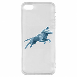 Чехол из раздела Волк Волк полигональный для Apple iPhone SE