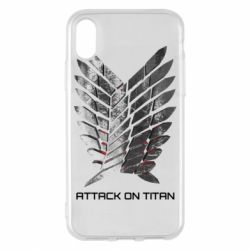 Чехол из раздела Атака на титанов Атака титанов Pro для Apple iPhone X/Xs