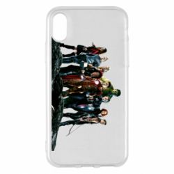 Чехол из раздела Мстители Avengers on the rock для Apple iPhone X/Xs - FATLINE Чехол из раздела Мстители Avengers on the rock для Apple iPhone X/Xs