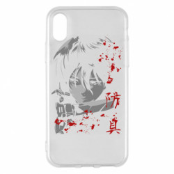 Чехол из раздела Атака на титанов Bloody Mikasa для Apple iPhone X/Xs