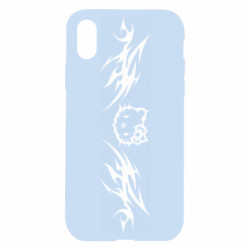 Чехол из раздела Hello Kitty Hello Kitty tatto для Apple iPhone X/Xs - FATLINE Чехол из раздела Hello Kitty Hello Kitty tatto для Apple iPhone X/Xs