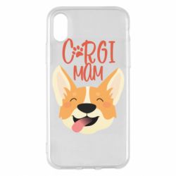 Чехол из раздела Авторские принты Корги мама! для Apple iPhone X/Xs - FATLINE Чехол из раздела Авторские принты Корги мама! для Apple iPhone X/Xs