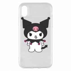 Чехол из раздела Onegai My Melody Куроми. Руки в боки для Apple iPhone X/Xs - FATLINE Чехол из раздела Onegai My Melody Куроми. Руки в боки для Apple iPhone X/Xs