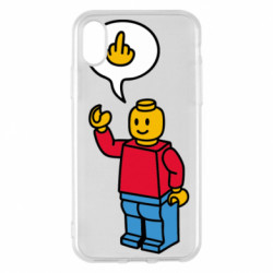 Чехол из раздела Коллекции Lego показывает характер для Apple iPhone X/Xs - FATLINE Чехол из раздела Коллекции Lego показывает характер для Apple iPhone X/Xs