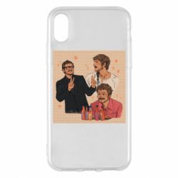 Чехол из раздела The Last of Us Pedro Pascal для Apple iPhone X/Xs - FATLINE Чехол из раздела The Last of Us Pedro Pascal для Apple iPhone X/Xs