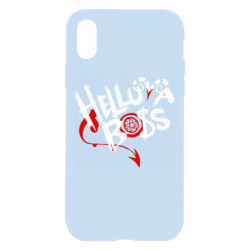 Чехол из раздела Отель Хазбин Адский босс Лого для Apple iPhone X/Xs