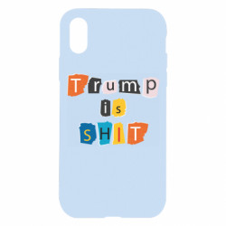 Чехол из раздела Donald Trump Trump is shit для Apple iPhone X/Xs