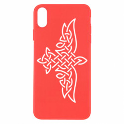 Чохол з розділу MidgArtDesign Ворон Одіна кельтський стиль символ вікінгів для Apple iPhone X/Xs - FATLINE Чохол з розділу MidgArtDesign Ворон Одіна кельтський стиль символ вікінгів для Apple iPhone X/Xs