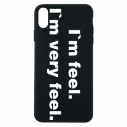 Чехол из раздела Бокс/Кикбоксинг I'm feel. I`m very feel. для Apple iPhone Xs Max